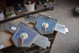 *Two Leyland Atlantean Chrome Vehicle Badges