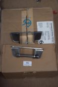 *Box of Polished Stainless Steel Hinges