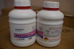 *2x 500g of MEKP Catalyst Standard Activity Hardener
