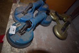 *Pair of Suction Grippers, and a Three Cup Suction Gripper