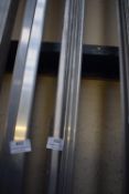 *Six Lengths of Extruded Aluminium Awning Rail