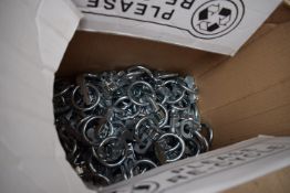 *Box of Galvanised Captive Rings HS05/CR/ZP