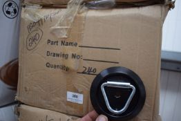 *Box of ~240 Zinc Plated Folding Tiedown Rings