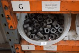 *Feed Bucket Containing 20mm Cast Iron D-Blocks