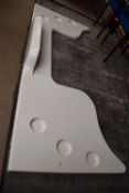 *GRP Rear Step with Light Recesses for 3.5-ton Van 193cm wide