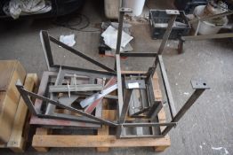*Pallet of Various Commercial Vehicle Battery Racks and a Gas Bottle Carrier