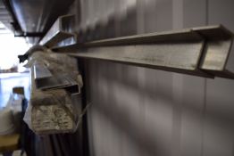 *Contents of Shelf to Include Various Lengths of Aluminium