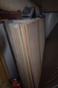 *Nine Sheets of Assorted Faced and Other Plywood