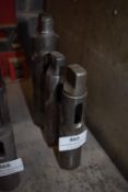 *Three Morse Taper Reducers