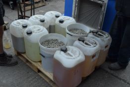 *Pallet of Assorted Polishing Media for Stainless Steel and Steel