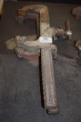 *Pair of 10” Carver Clamps