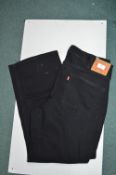 *Levi's 514 Black Jeans Size: 38x30