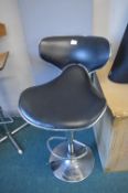 *Chrome Gas-Lift Barstool