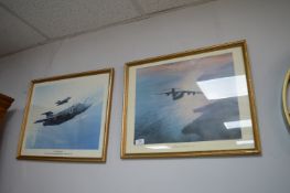 Two British Aerospace Aircraft Prints