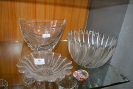 Three Glass Dishes