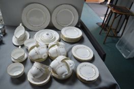 Royal Gold Chantilly Pattern Tableware 50+pcs