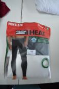 *32 Degrees Heat Men's Base Layer Pants Size: XL