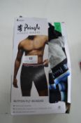 *Pringle Men's Boxer Shorts 4pk Size: XL