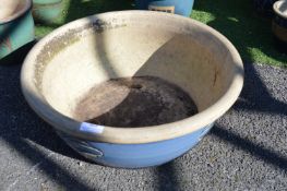 Larger Glazed Bowl Planter