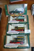 Four Eddie Stobart Vintage Vehicles