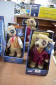 Three Meerkat Soft Toys