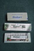 Three Eddie Stobart Vehicles