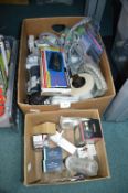 Electrical Timers, Lights, Charger, Bu8lbs, etc.