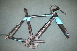Boardman Elite Air Carbon Fibre Racing Bicycle Frame Size: M