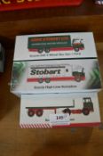 Three Eddie Stobart Scania Lorries