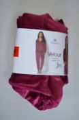 *Jezebel Velour Hoodie & Jogger Set Size: M