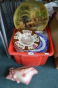 Vintage Pottery Plates etc.