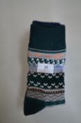 *Nordic Collection Boot Socks 4pr Size: 4-8