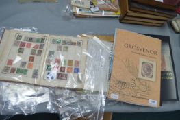 Assorted Stamps and Stamp Auction Catalogues