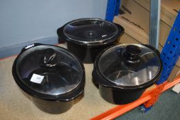 *Three Covered Cooking Pots (one AF)