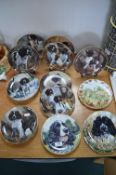 Danbury Mint Spaniel Wall Plates, etc.