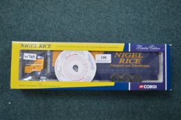 Corgi Nigel Rice Diecast Renault Curtain Side