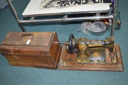 Vintage Jones Portable Sewing Machine