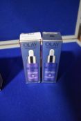 2x Olay Retinol 24 Night Serum