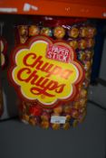 200 Chupa Chups Lollypops on Display Stand