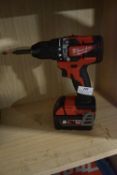 Milwaukee M18CBLPD 18v Drill with Battery