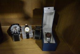 Four Assorted Watches