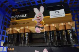 5x 8pk of Duracell AA Batteries