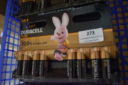 5x 8pk of Duracell AA Batteries