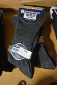 2x 3pk of Cotton Blend Socks Size: 7-11