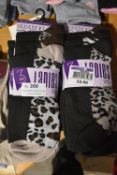4x 3pk of Women’s Socks Size: 4-7