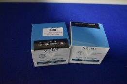2x 50ml of Vichy Aquaria Thermal Rehydrating Cream Gel
