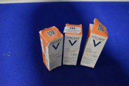 3x 40ml of Vichy UVA Age Daily SPF50+ Anti Photo-Aging Water Fluids
