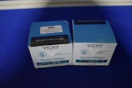 2x 50ml of Vichy Aquaria Thermal Rehydrating Cream Gel