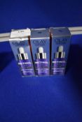 3x Olay Retinol 24 Max +40% Ultra Smoothing Night Serum