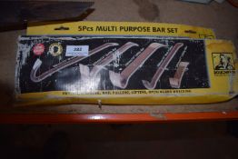 5pc Multipurpose Crowbar Set